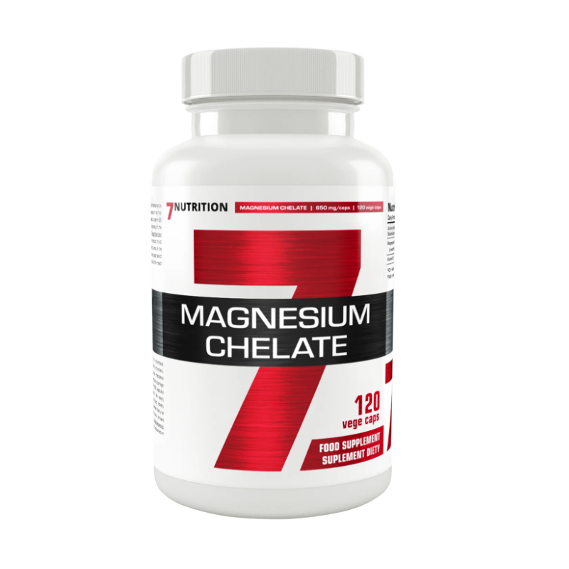 7 Nutrition Chelat magnezu (bisglicynian) 120 kaps.