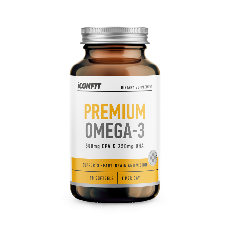 Iconfit Omega 3 Wysoka moc 1000 mg 90 kaps.
