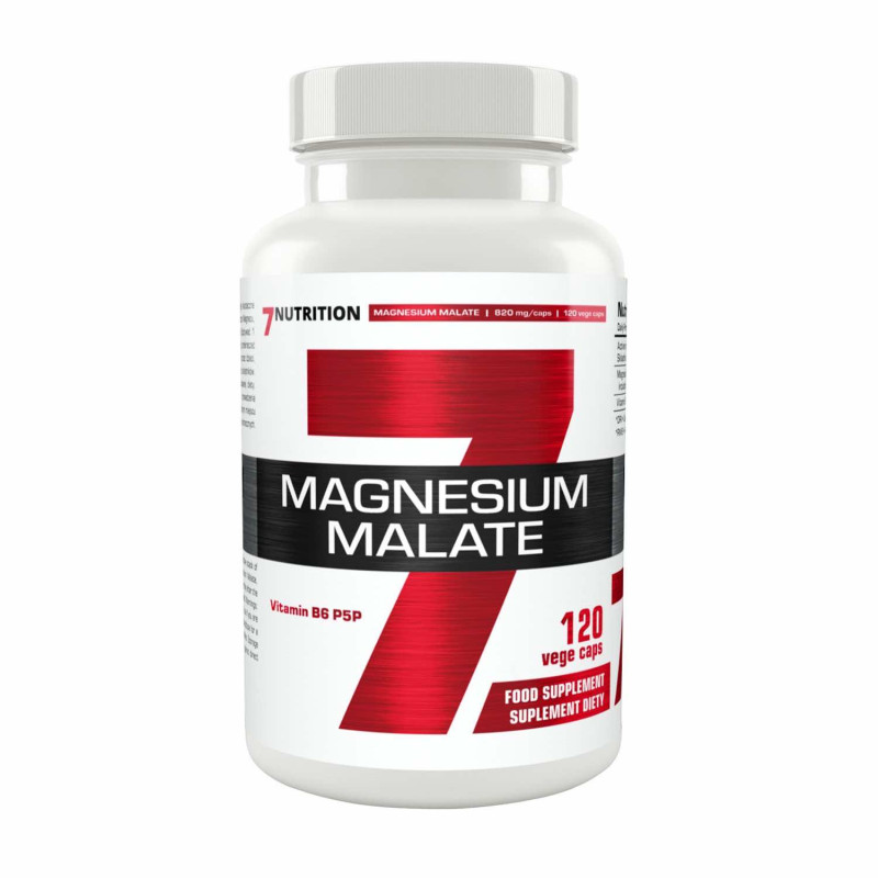 7 Nutrition Magnez Malatu 120 kaps.