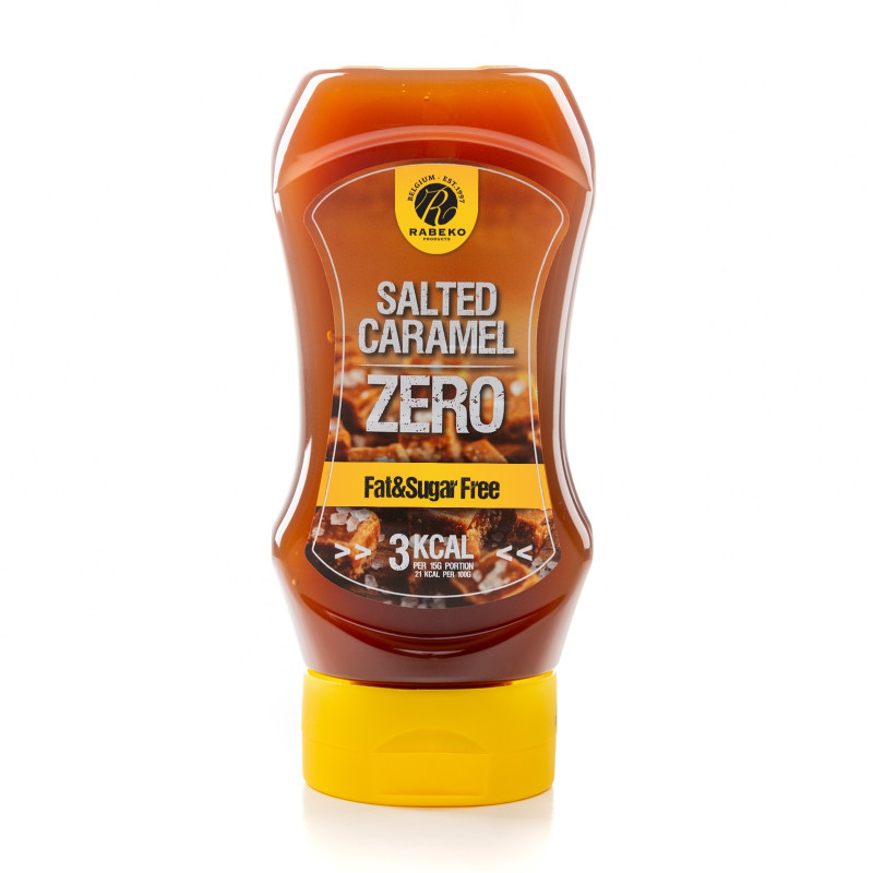Rabeko Zero Syrop 350 ml słony karmel