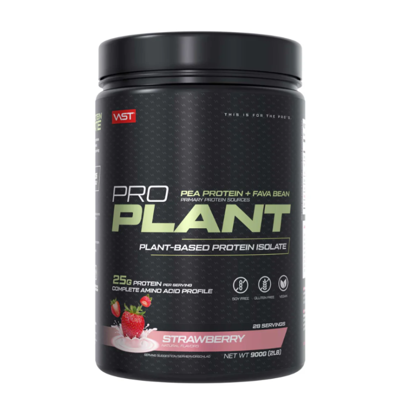 VAST PRO PLANT Izolat białka roślinnego 900 g białka pochodzenia roślinnego