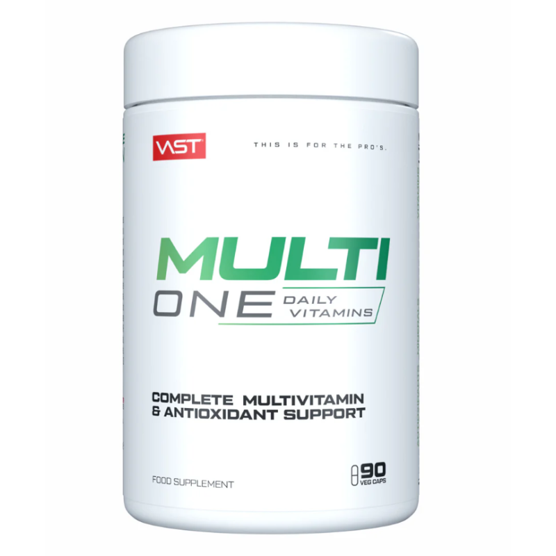 VAST MULTI ONE Multiwitamina i Antyoksydanty 90 kapsułek.