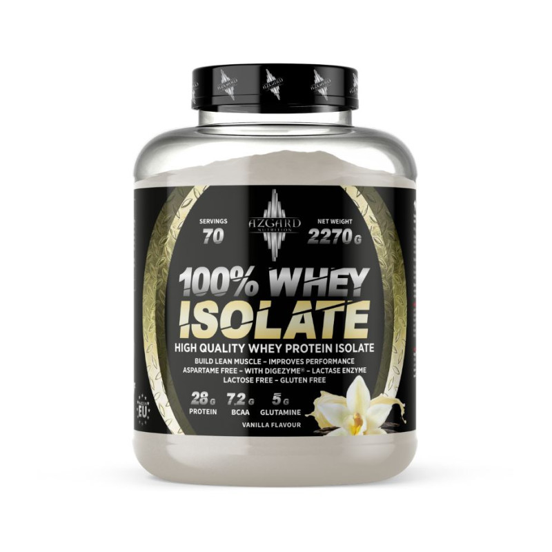 Azgard 100% CFM Whey Isolate 2270 g Izolat Białkowy, Bez Laktozy