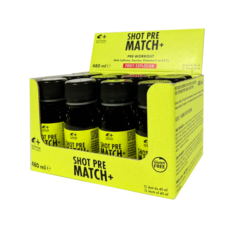 4+ Nutrition SHOT Pre Match+ 40 ml