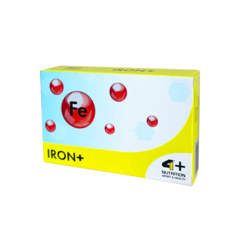 4+ Nutrition Iron+ Lipofer 30 kaps.