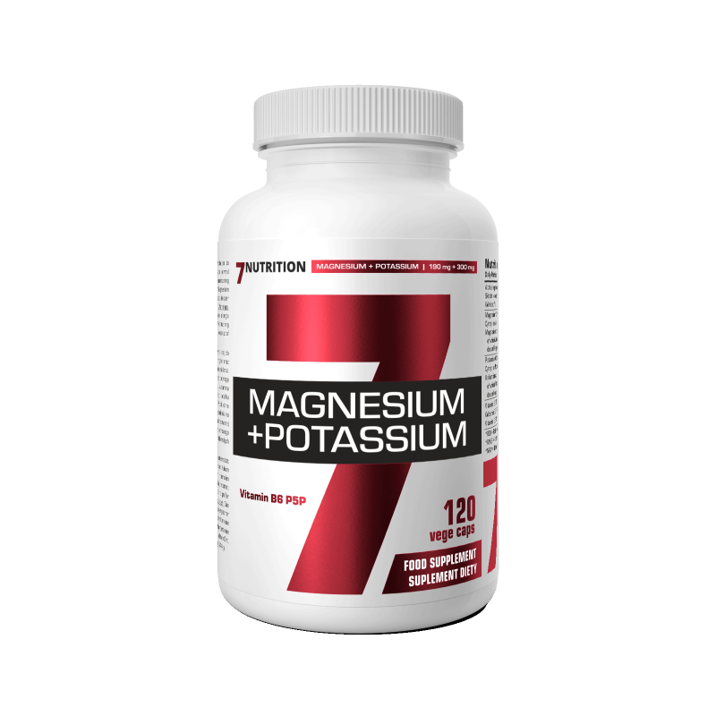 7 Nutrition Magnesium + Potasium B6 120 kaps.