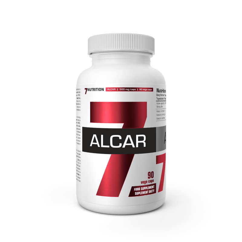 7 Nutrition ALCAR 500 mg 90 kaps. L-karnityna
