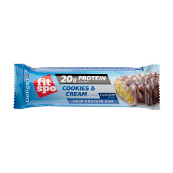 FitSpo Delight Baton proteinowy o smaku ciasteczek z kremem 60 g