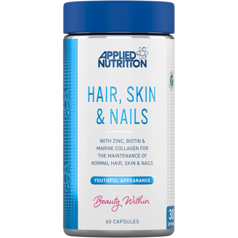 Applied Nutrition Hair, Skin & Nails 60 kaps.